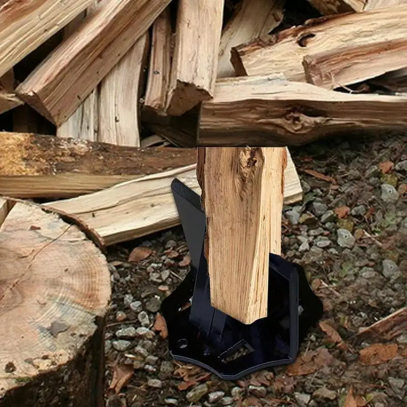Divisor de Madeira Cunha para Lareira Pequena Divisor de Log Manual Heavy Duty Kindling Fogão a Lenha