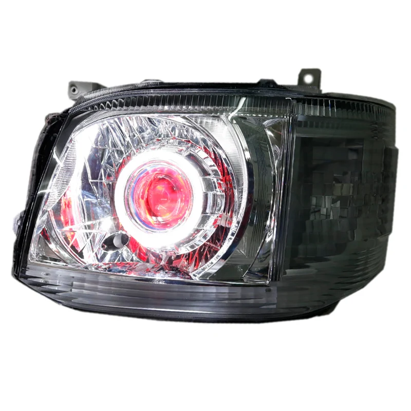 Customized Full LED Headlights For Toyota Hiace 2010-2013 Bi-xenon Projector Lens Front Lamps With DRL