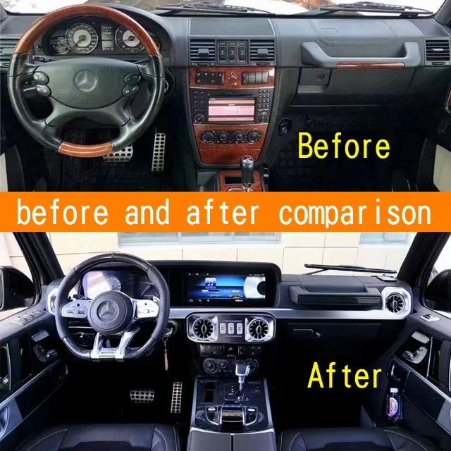 G Class Interior Upgrade Kit Central Control Seat for G350g500g550 to G63/G65 Auto Parts