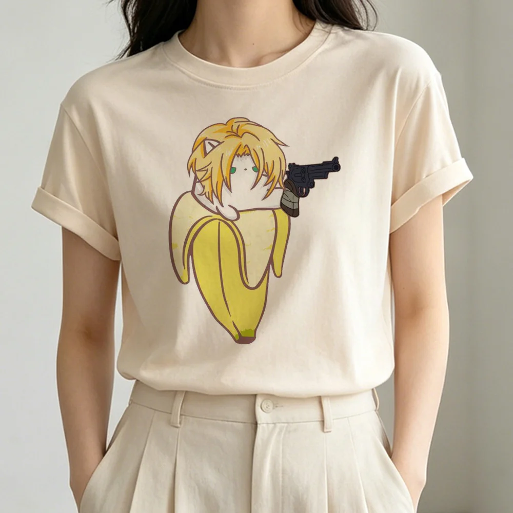 Banana Fish tshirt teen emo harajuku baddie japanese goth shirt vintage meme gothic y2k dollette