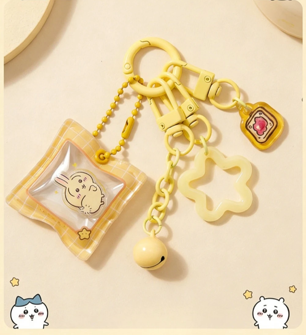 Cute Chiikawa Cartoon Keychain - đánh giá và giá Anime Merchandise For Kids