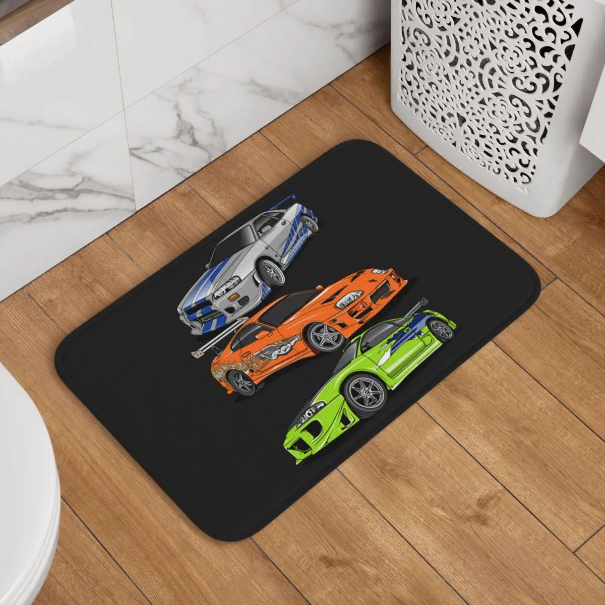 Movie Fast And Furious Brian O'connor Doormat Kitchen Entrance Home Floor Mat Non-slip Carpet Rug for Bathroom Footpad Mats