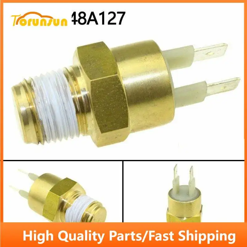 2PCS Water Temperature Sensor 2848A127 for Perkins 903.27 1004.40T 1006.6T 103C-33 1103D-33TA 1104C-44 1104C-44T 1104C-44TA