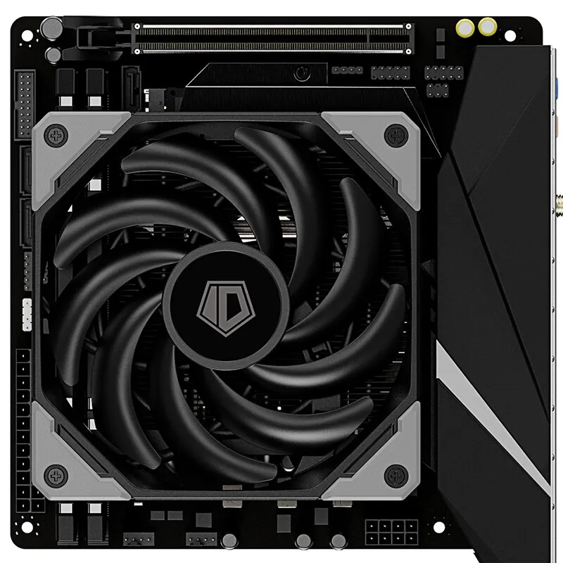 ID-COOLING IS-50X CPU Cooler 5 Heat Pipes 56mm Height ITX Computer Air Cooling Radiator For LGA 1700 1200 AM4 AM5 115X