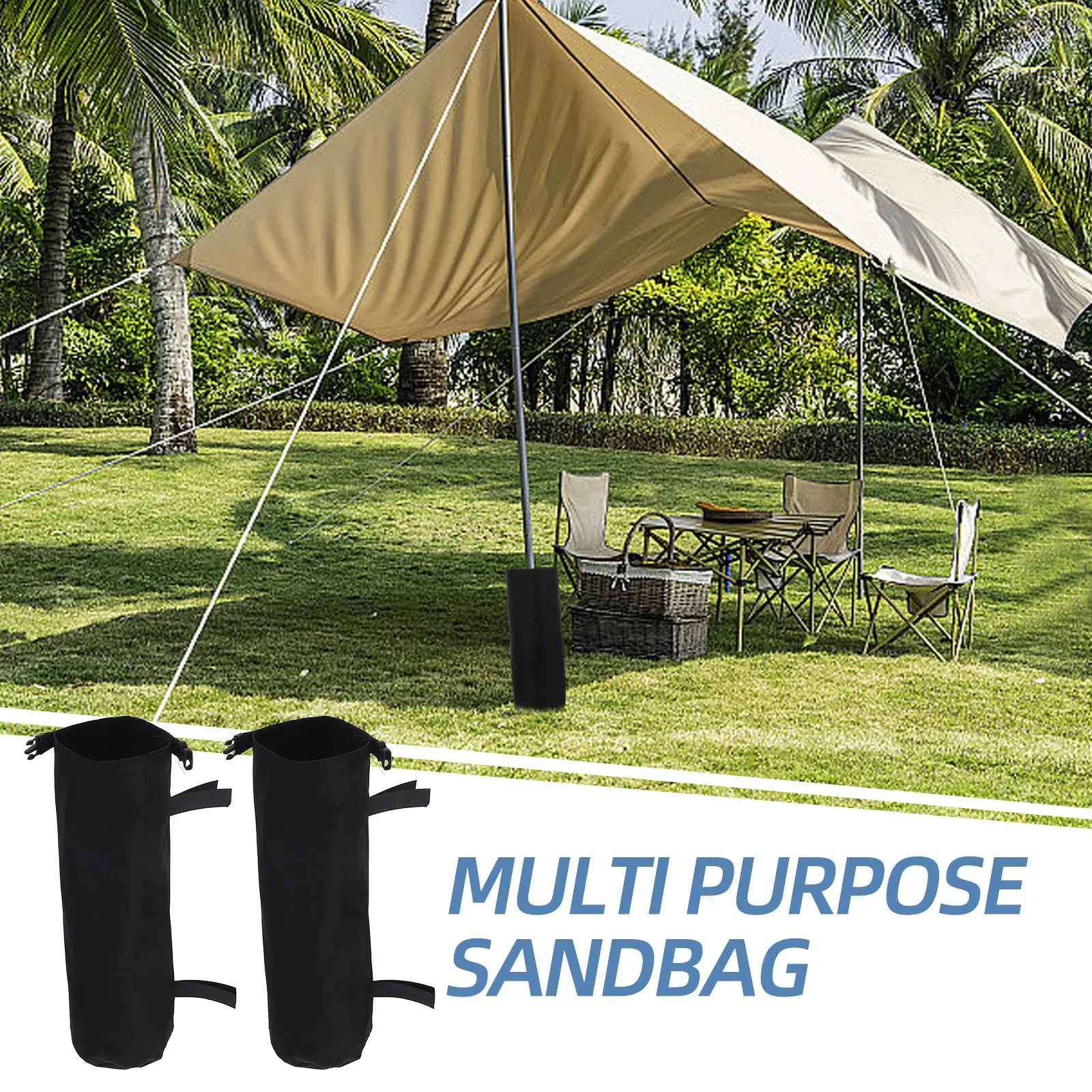 4Pcs Outdoor Advertising Canopy Sand Bags Heavy Duty Tent Accessories Garden Tent Weights Patio Umbrella Stability Weights
