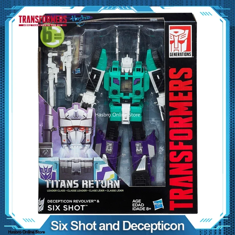 

Hasbro Transformers Generations Titans Return Six Shot and Decepticon Revolver C0286AS0