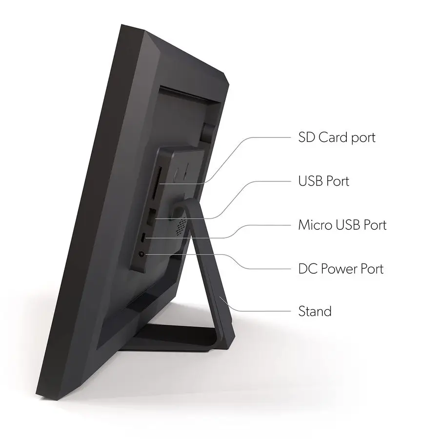 8 إطار صور رقمي واي فاي يرسل الصور أو الفيديو من الهاتف إلى إطار الصورة الرقمية مع إطار صور مجاني v2 app EndtoEnd En