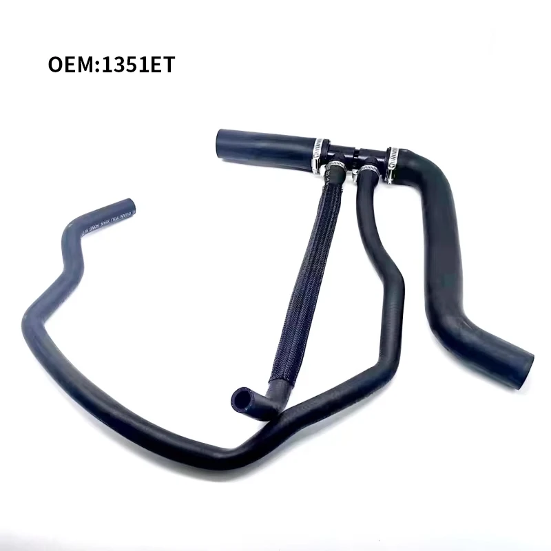 

1351ET For Citroen Picasso radiator outlet pipe connector 2.0L lower water pipe auxiliary kettle connection pipe