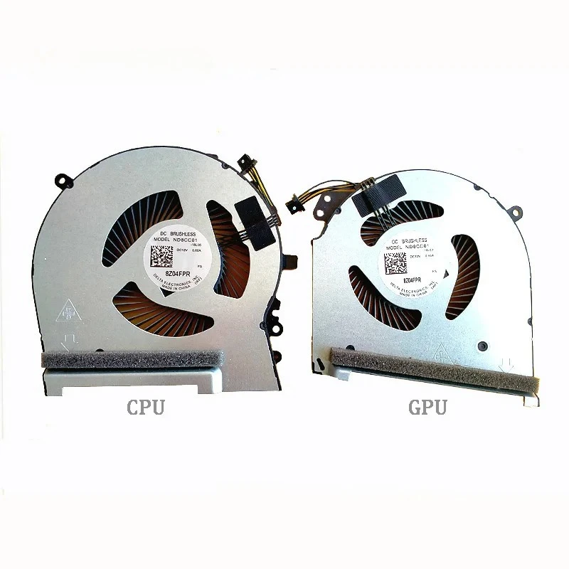 新しいオリジナルノートパソコン CPU GPU 冷却ファン HP OMEN 5 Air 15-DH TPN-C143 L57330-001