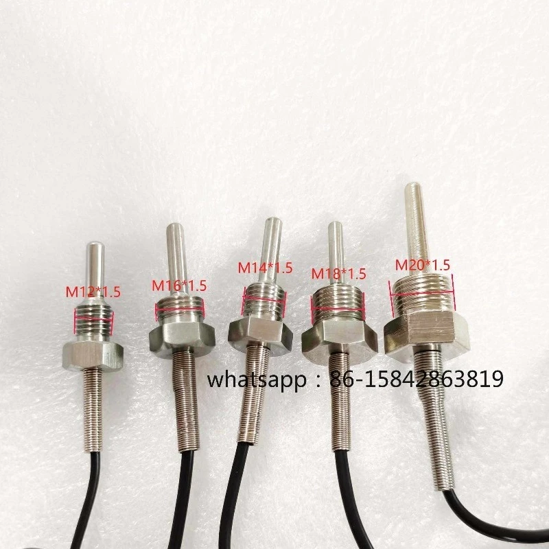PT100 screw air compressor universal temperature sensor 1 min/2 min/3 min/3 min/4 min temperature probe