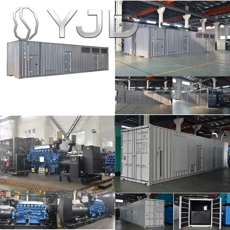 Container Generator Price 2250 Kva S16R2-PTAW Power Generator 1800kw 3 Phase Low Consumption Gensets