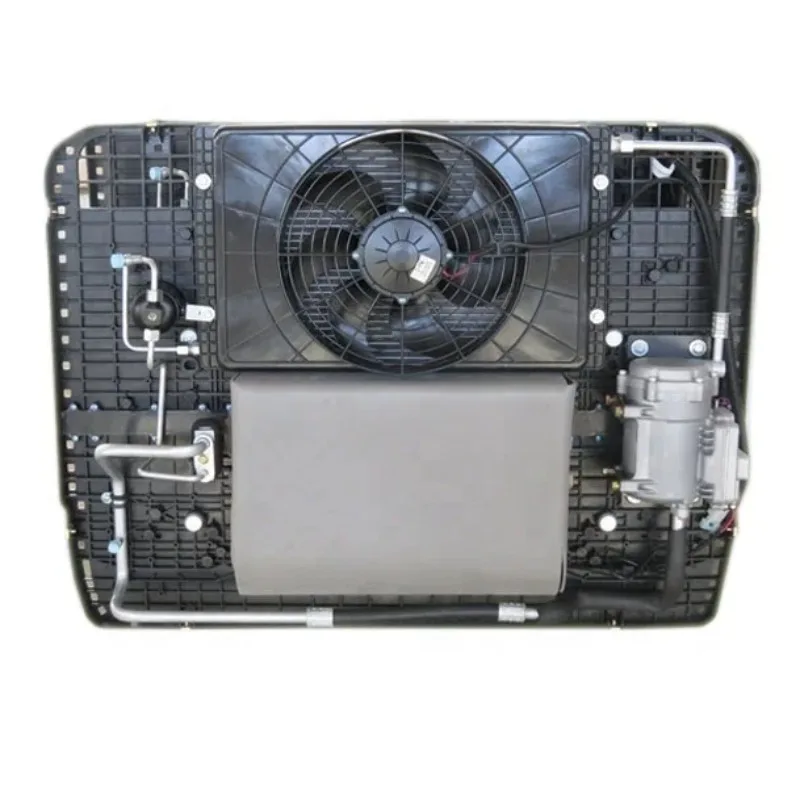 루프탑 장착형 슬리퍼 트럭 RV 캠퍼 밴 트랙터 모터홈 캐빈용 12V 에어컨