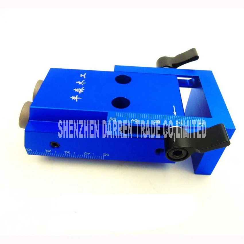 XK-1 Mini Hole Jig Kit System For Wood Working & Joinery With Step Drilling Bit & Accessories aluminum alloy inner hole 9.5MM