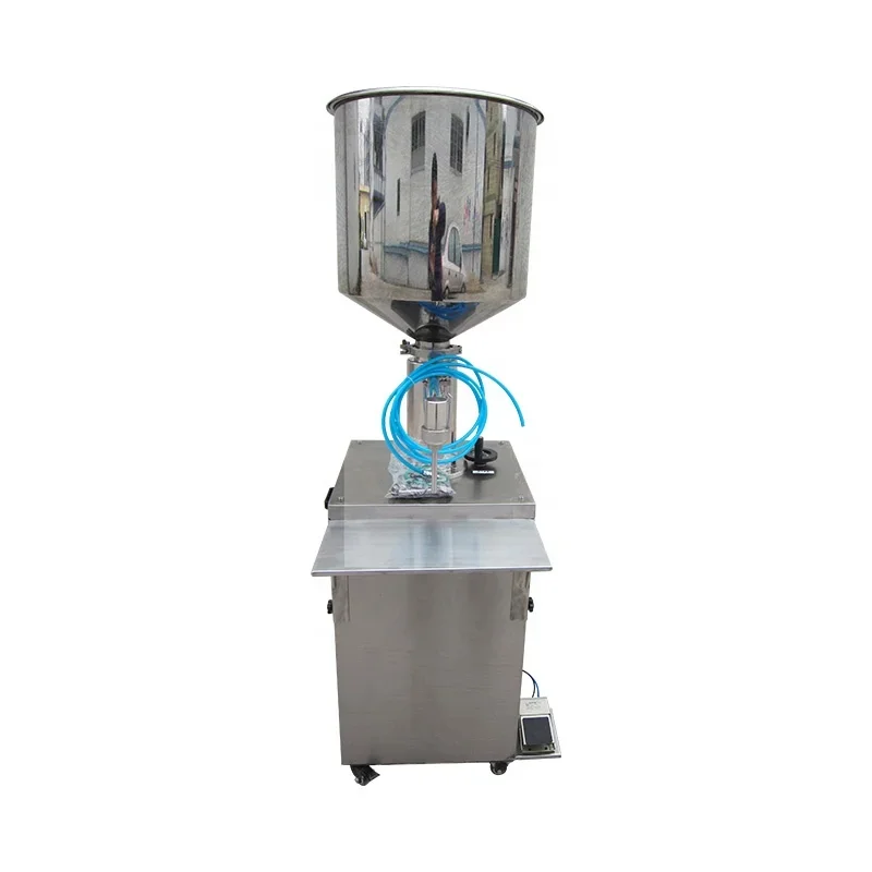 Bottle detergent filling machine Shampoo semi-automatic liquid filling machine