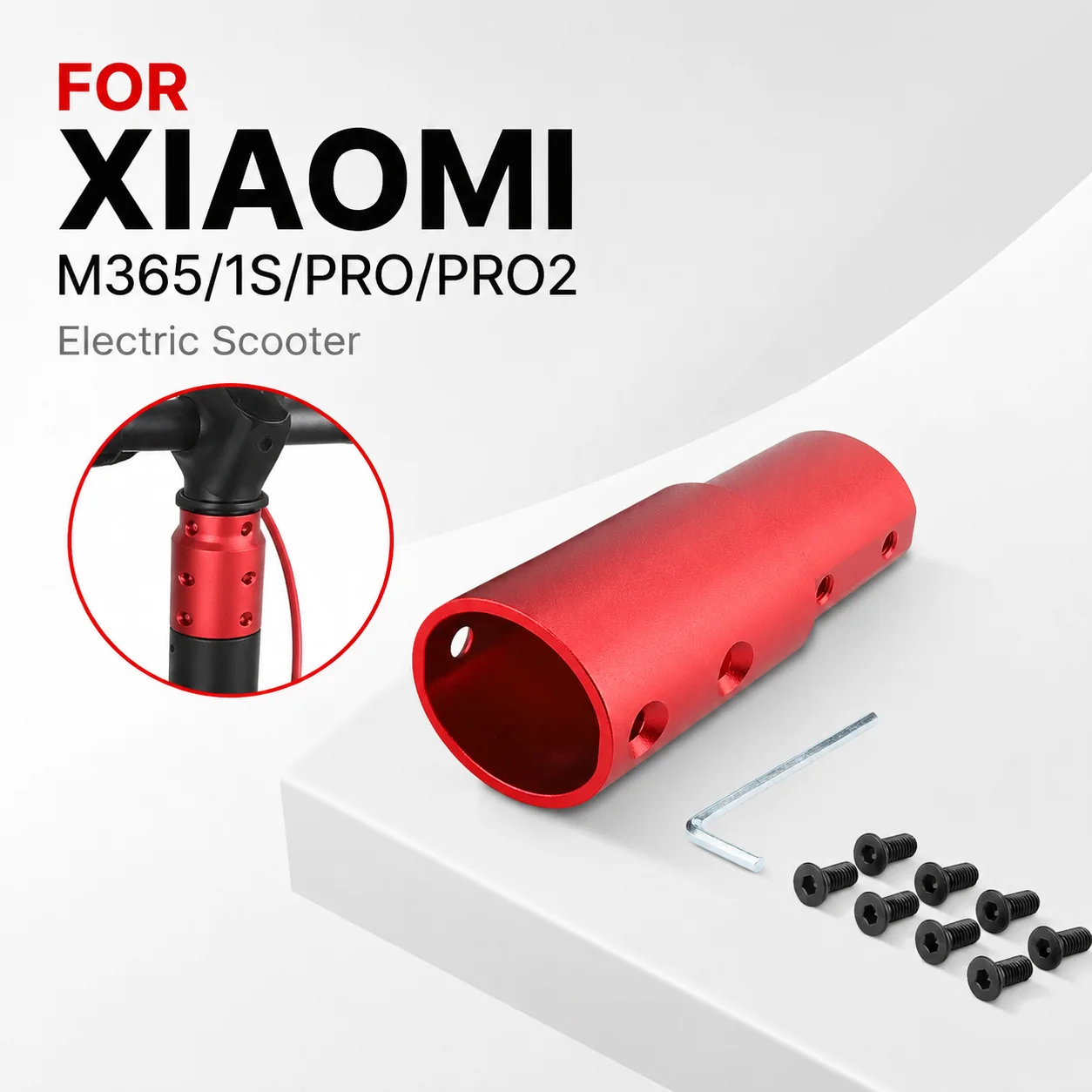 Handlebar Riser Stem - Extensor de Altura do Guidão em
