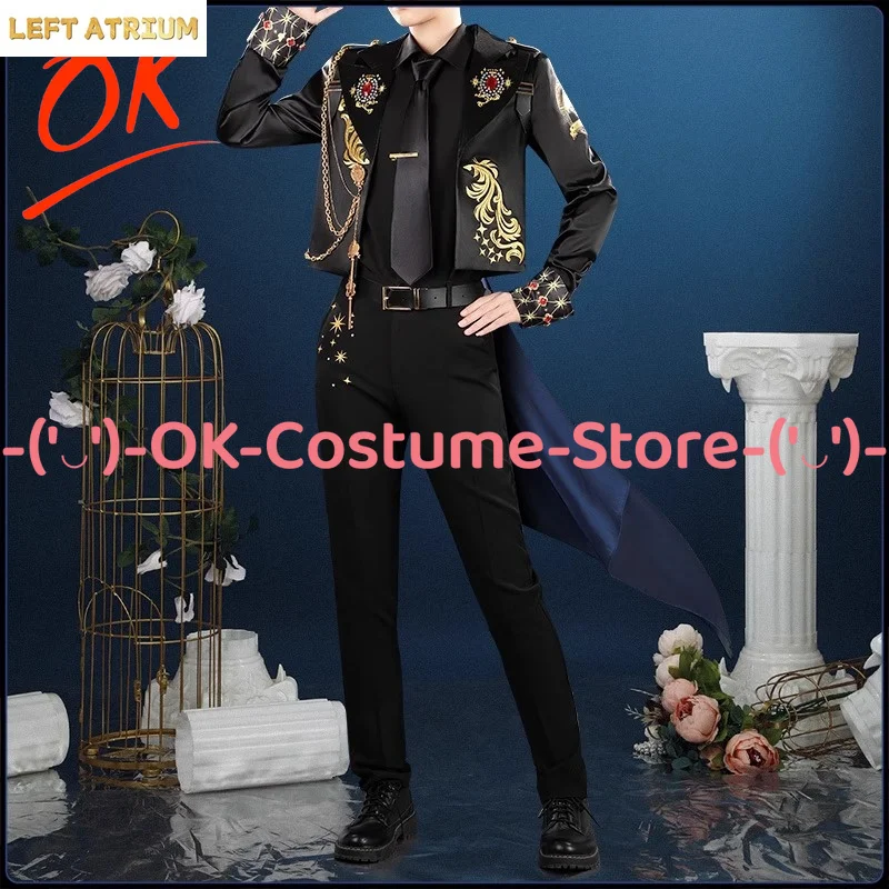

[Customized Size] Twisted Wonderland 5th Anniversary Cosplay Costume Game Character Outfit Halloween Carnival Party Uniform Suit