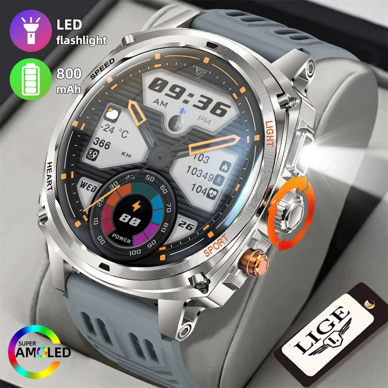 Lige Smart Watch Me…