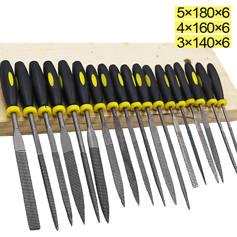 6pcs Mini Wood Rasp Assorted Files Set Carpentry Filing Tool 5x180mm 4x160mm 3x140mm Bodhi Mahogany File 2023 Gifts