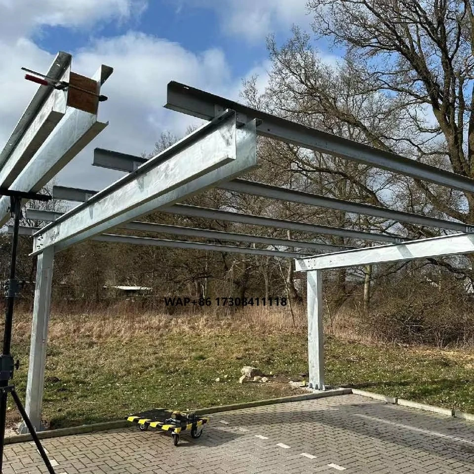 High Quality Solar Carport Structure Carbon Steel Single Column System Solar Mounting Carport Solar Carport