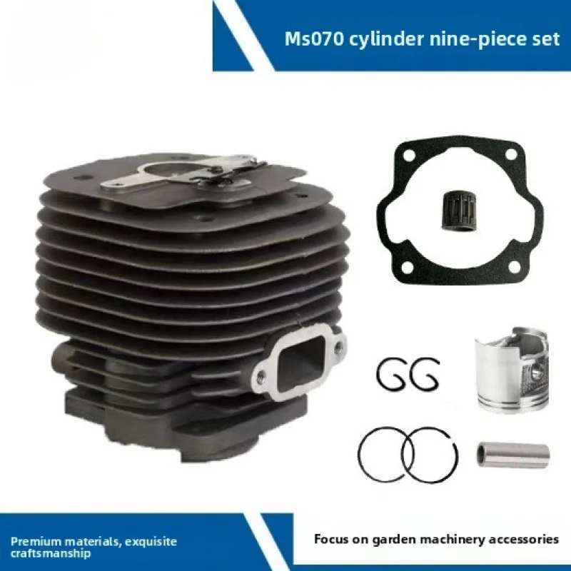 High Performance 58mm Nikasil Cylinder Kit 1106 020 1202 For STIHL MS070 Chainsaw Replace Parts