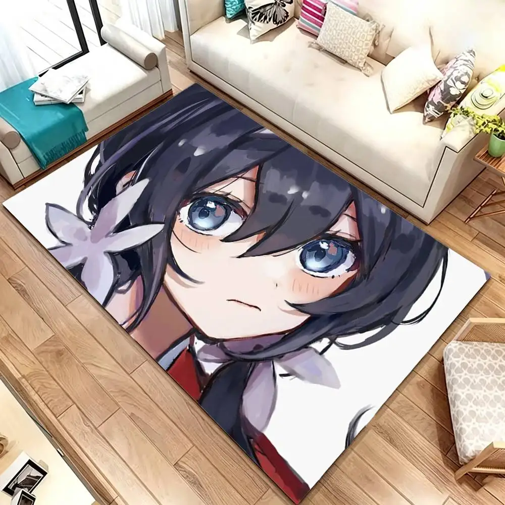 K-Kyouka Izumi B-Bungo Stray Floor Mat Rugs Soft Bedroom Floor Anti-skid Household Carpets
