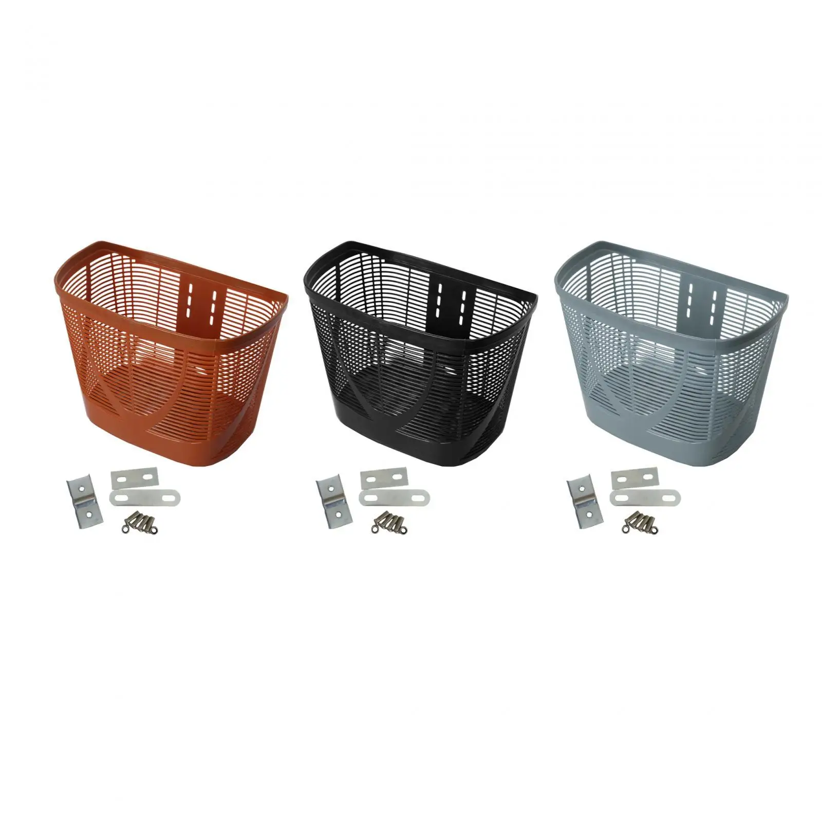 Bicycle Basket Men Women Bike Accessories Cargo Rack Easy to Clean Universal Storage Box for Cycling Camping Grocery Shopping