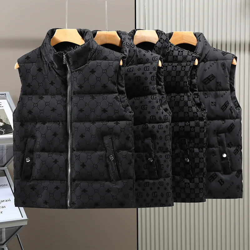 

Зимний хлопковый жилет 2026, новый мужской хлопковый жилет, мужской жилет или жилет M-5XL