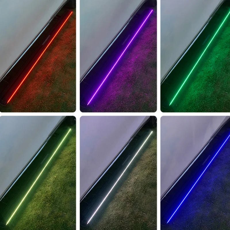 Immagine 5: Pedane elettriche con illuminazione LED colorata per Q7 2016-2019