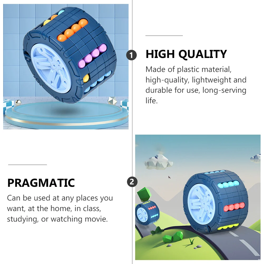 2 stuks vingertop bonenkubus decompressie stress educatieve intelligentie creativiteit kinderen leren puzzel speelgoed