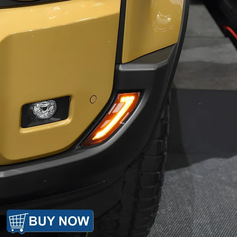 

Car Front Bumper Assembly For Toyota Prado LC250 2024 Upgrade LED Dynamic Flashing Daytime Running Light Tool Accessories