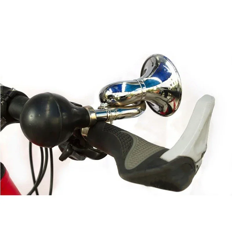 Retro Bicycle Snail Air Horn Loud Full Mouthed Bicycle Cycle Bike Bugle Trumpet Bell Mountain Bike Riding Bicycle Accessories