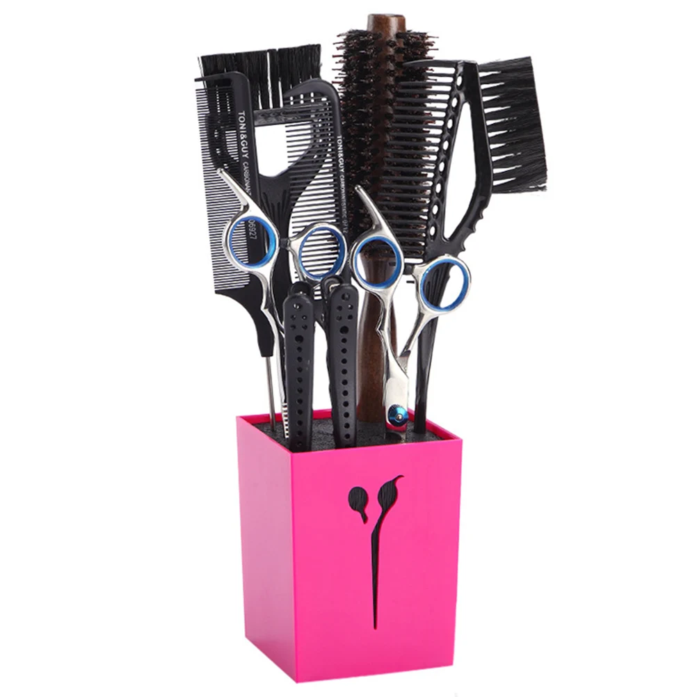 

Scissors Comb Storage Box Hair Case Slot Holder Salon Tools Supplies Large Capacity Premium Material Washable Long Lifespan