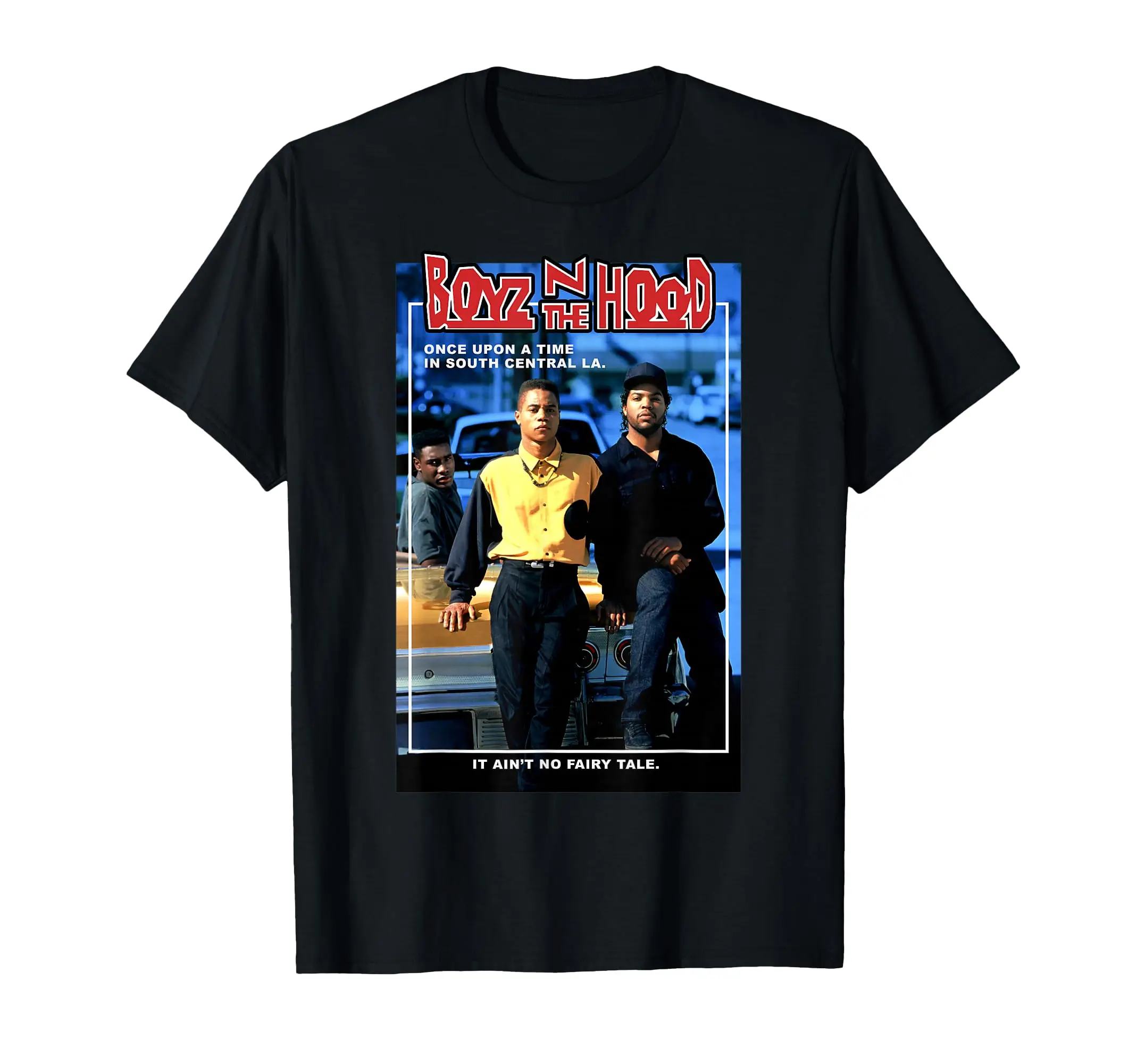 Boyz n the Hood It Ain't No خرافة تي شيرتات قصيرة الاكمام ملابس للرجال المتضخم الجرافيك تي شيرت الرجال Harajuku Y2K بلايز