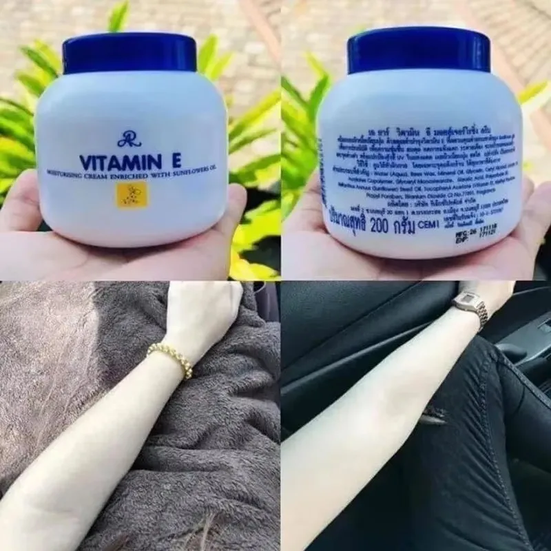 

200ml Vitamin E Body Moisturizing Reduce Dryness Cracking, Wrinkles, Dullness Dark Spots, Bright White, Smooth And Soft Skin