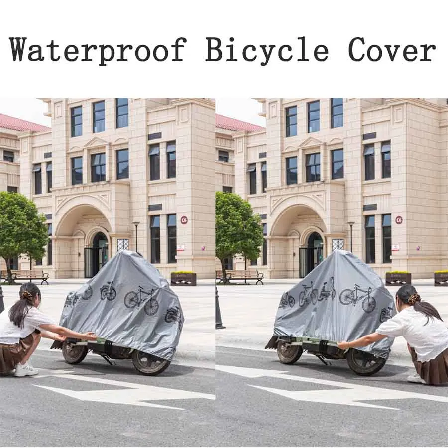 Waterproof Raincover Bicycle Gear Bike motorcycle Cover Outdoor Sunscreen Cover MTB Bicycle Case Cover Bike Gear Bike Accessory