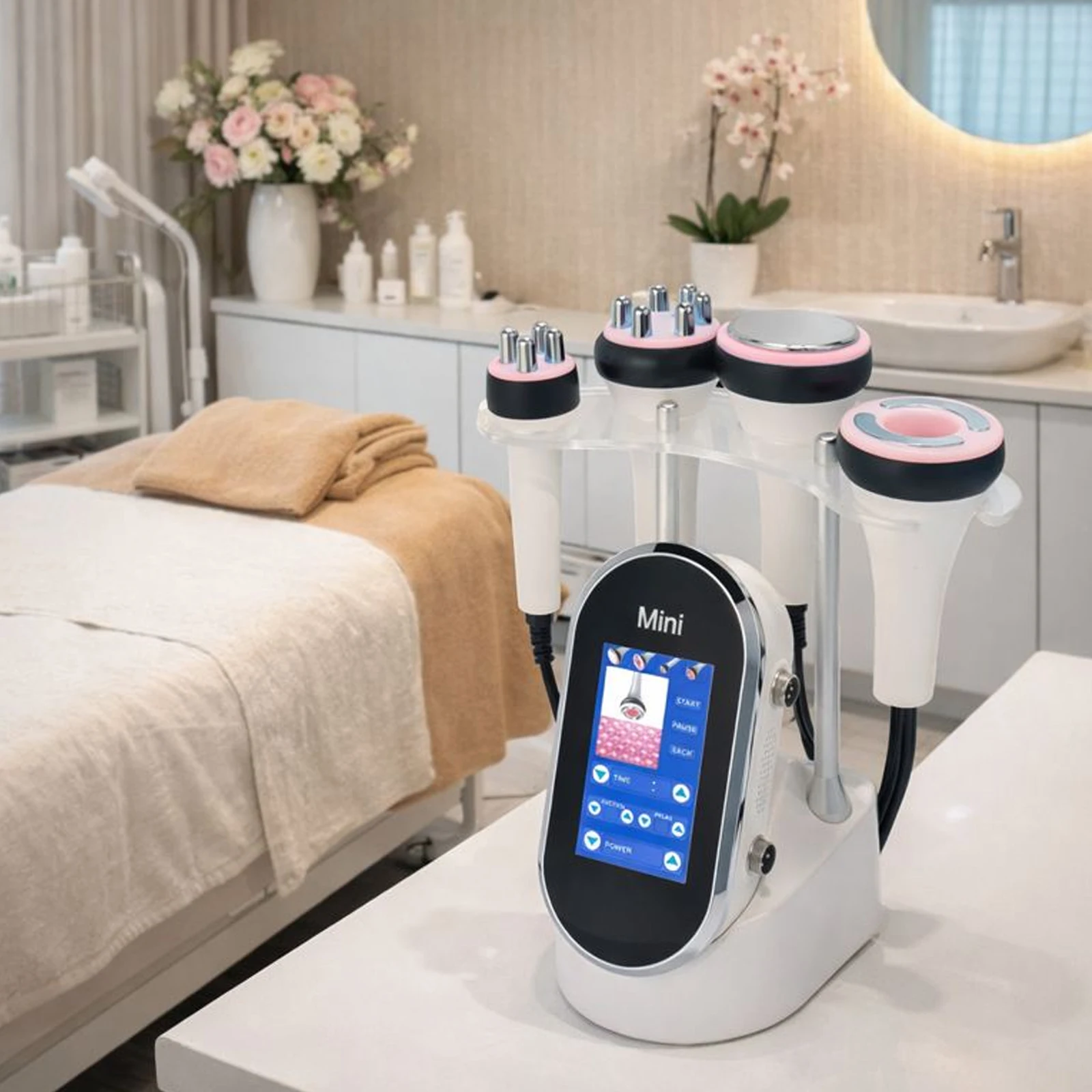 4-in-1超音波キャビテーションスリミングマシン 40kH - Skincare Scora のレビューと価格