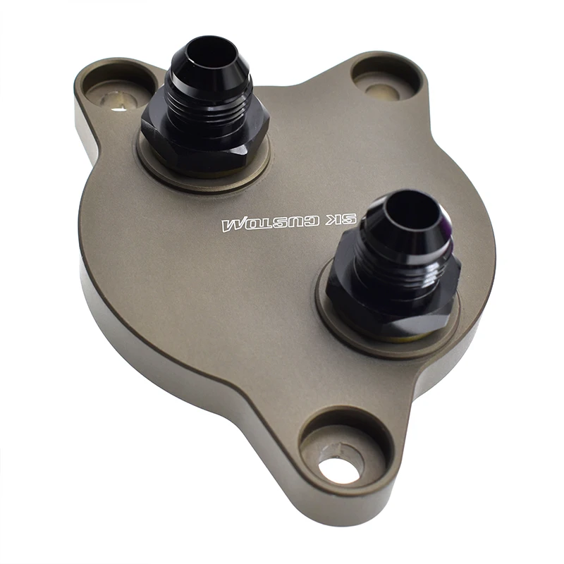SK CUSTOM For Toyota Yaris levin Corolla 1.2T Vios K110 Gearbox Cooler Kit CVT Transmission Cooler Adapter