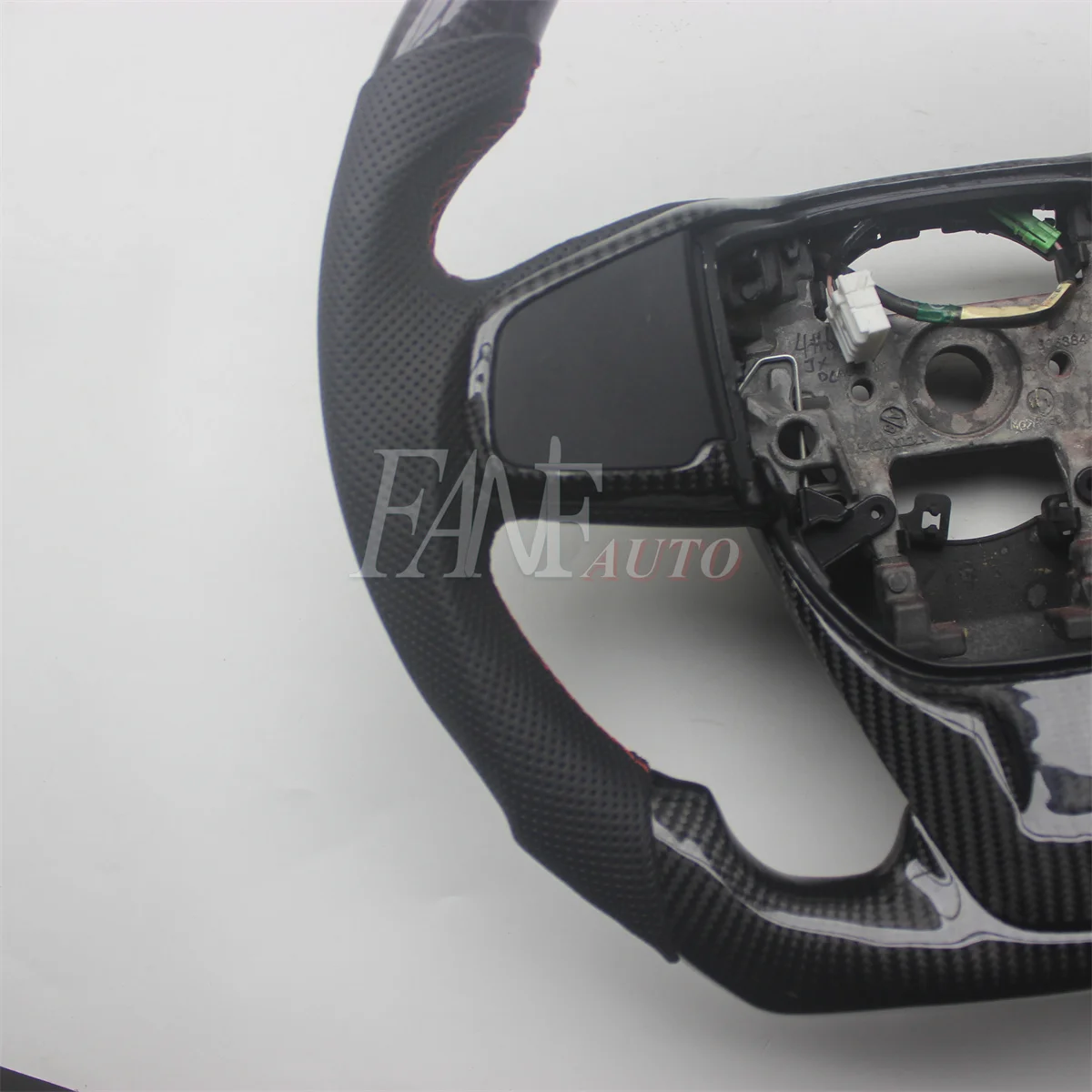 Replacement Real Carbon Fiber Steering Wheel with Leather for Honda CR-V CRV 2017-2021