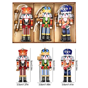 Mặt dây chuyền về sự cố Giáng sinh, đồ trang trí nhà, quà tặng năm mới, 2025, 2024 10 Người lính Giáng sinh bán hàng chính - №4