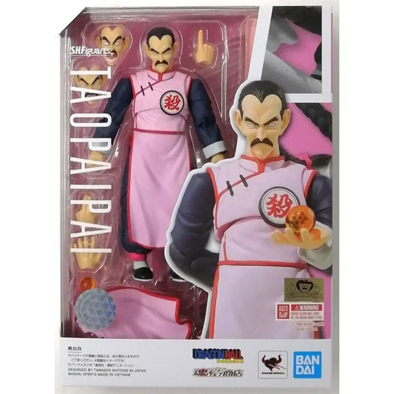 In Stock BANDAI Original Dragon Ball SHF TaoPaiPai Anime Action Figure PVC Genuine Assembly Collectible Models Toy Holiday Gifts