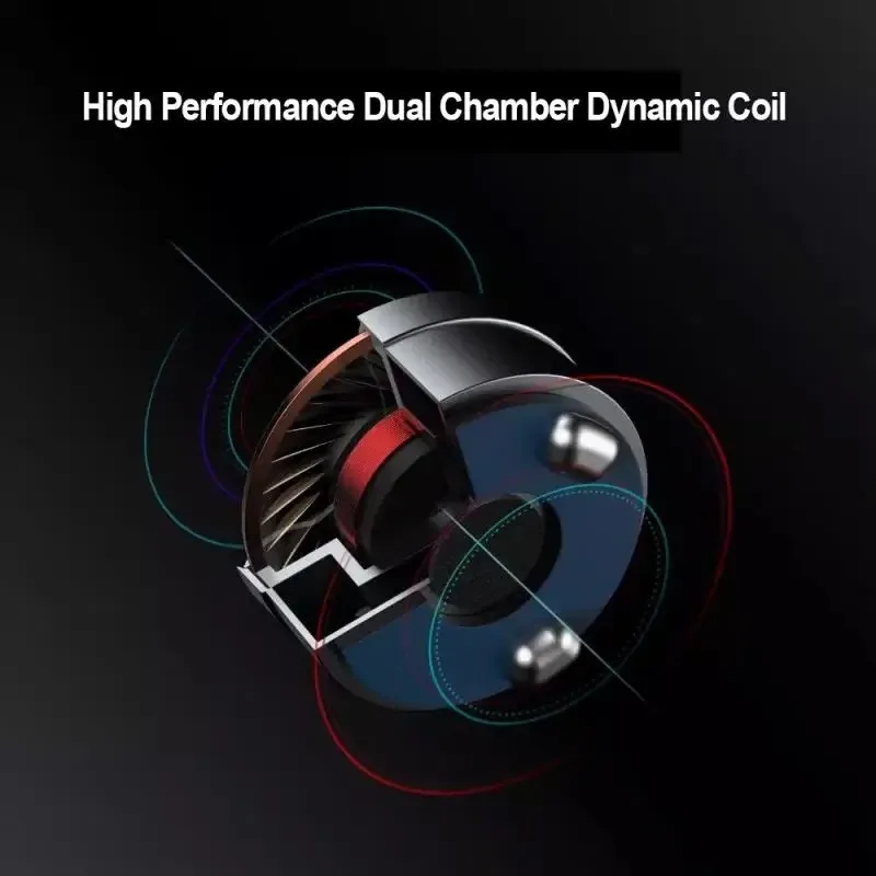 SIMGOT EW100 DSP Earphones Wired HiFi In-Ear Monitor Music Headphones 10mm Dual Chamber Dynamic Earbuds Headset