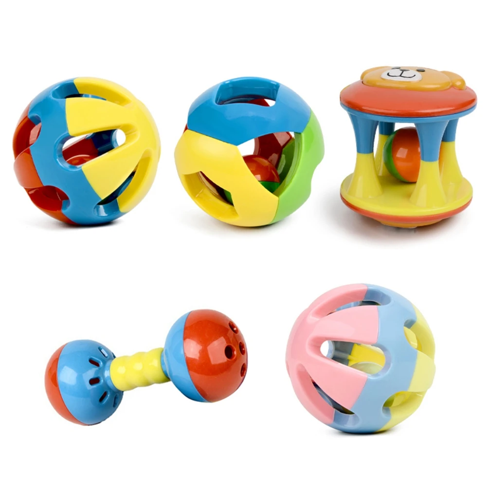 Sonajeros de juguete para bebés de 0 a 12 meses, pelota de sonido para aprender a escalar, sonajero para recién nacidos, actividad, juego educativo, juguetes para niños