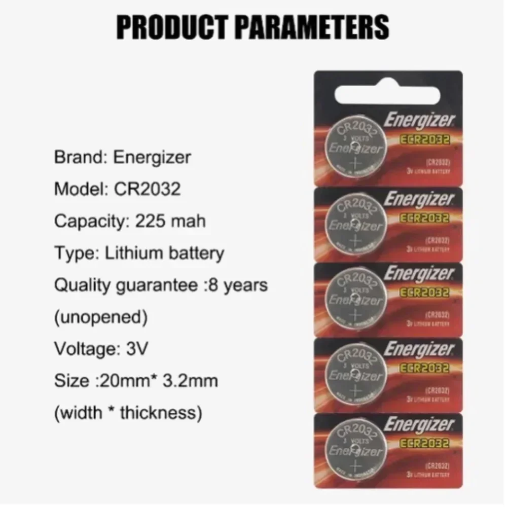 Novo 5-100 pces cr2032 dl2032 br2032 5004lc cr 2032 bateria 3v bateria de lítio célula de botão para relógio, brinquedos, baterias de relógio chave do carro