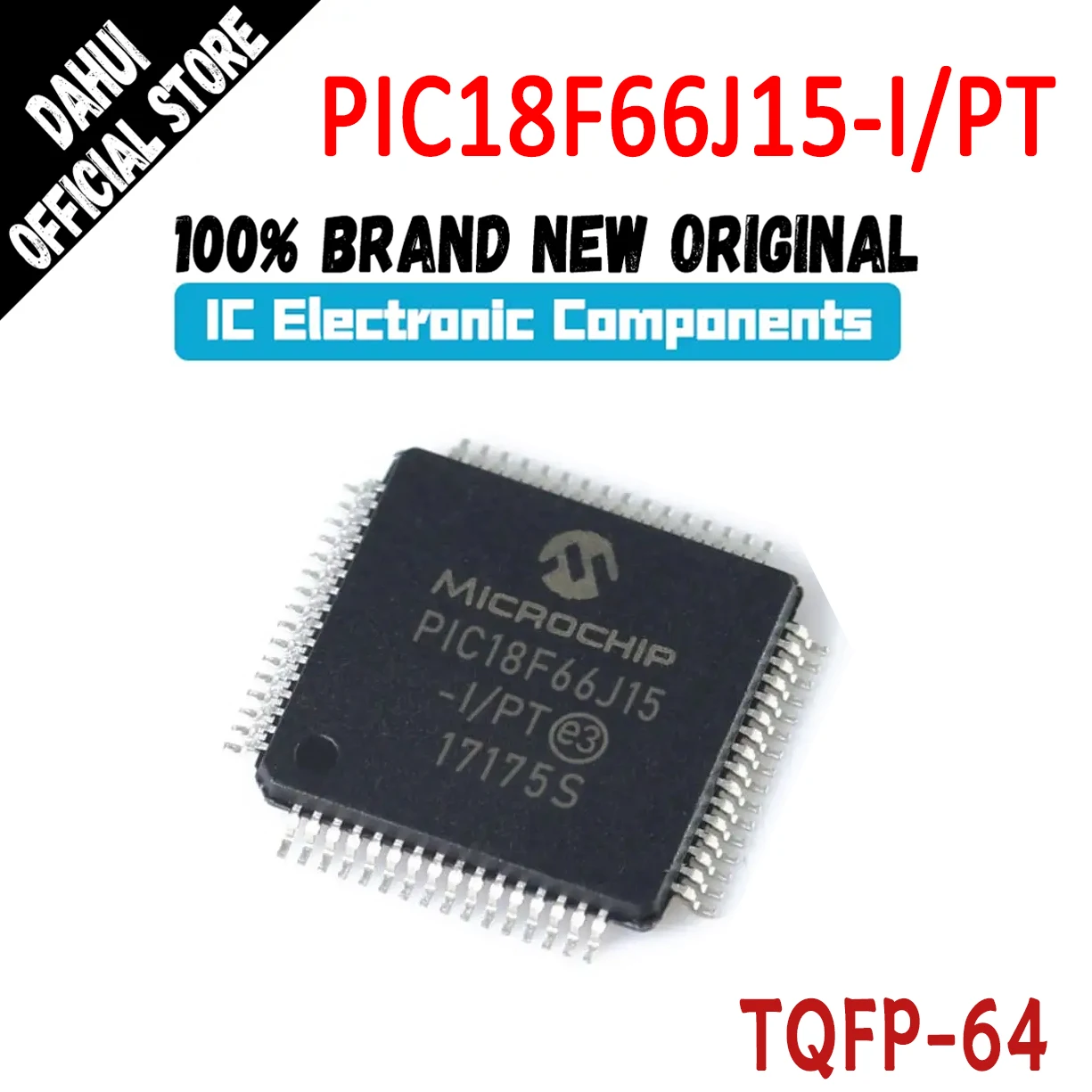 

PIC18F66J15-I/PT PIC18F66J15-I PIC18F66J15 PIC18F66J PIC18F66 PIC18F PIC18 PIC MCU Chip TQFP-64