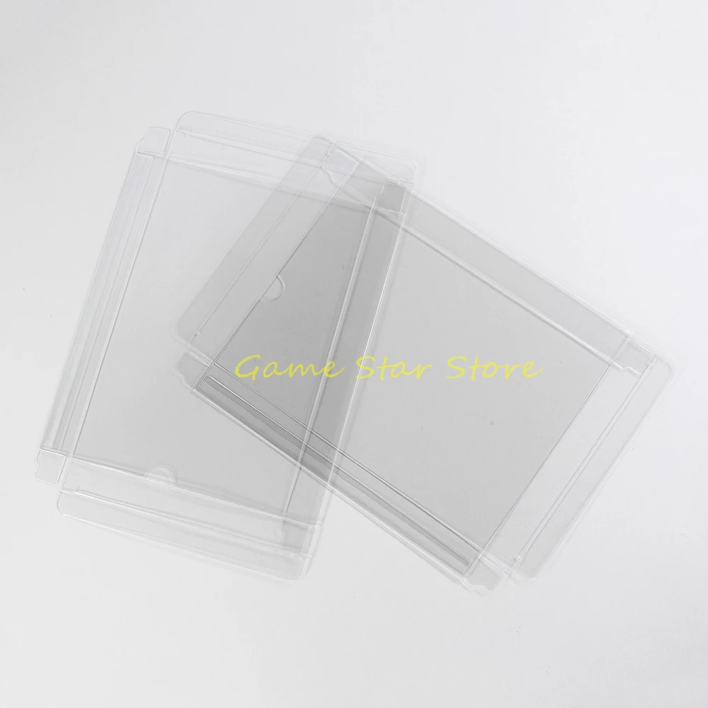 2 قطعة حافظة تخزين بطاقة الألعاب شفافة لجهاز بلاي ستيشن PS5 PS4 PS3 صندوق حماية خرطوشة PET #4
