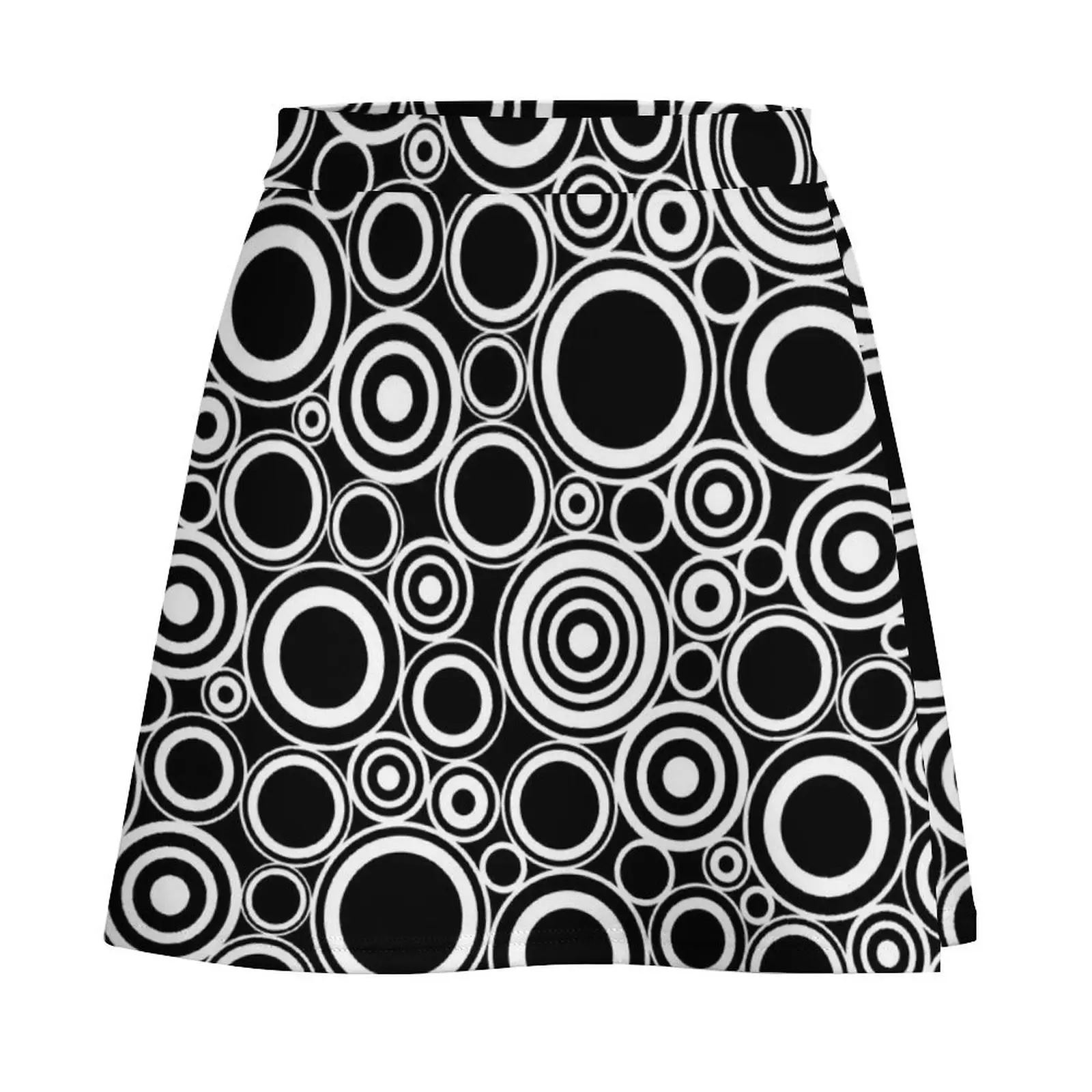 Circles All Over Me Mini Skirt Women's skirts korean clothes ladies festival outfit women Mini Skirt