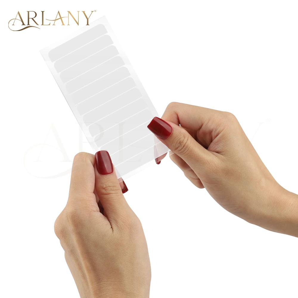 ARLANY Single Sided Tape for Tape In/Tape Weft Extensions 120 Tabs Hair System Tape 4cm x 0.8cm Wig Adhesive Tape One Sided Tape