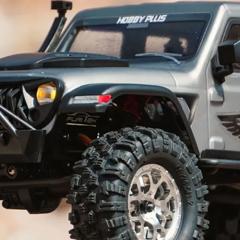 하비 플러스 HB 1/18 크라토스 V2 고성능 외부 로터 시뮬레이션 원격 제어 전기 등반 오프로드 차량 모델