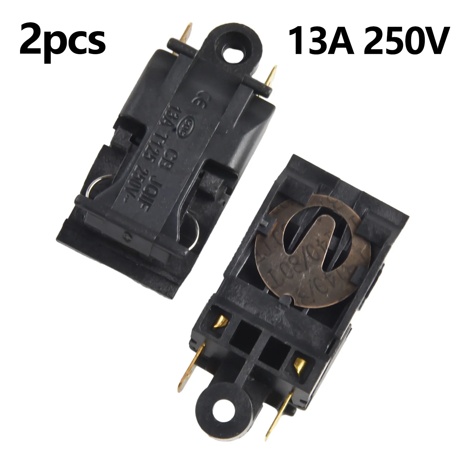 2PCS 13A/16A Kettle Switch Power ​Electric Kettle Thermostat Jump Switch Steam Kitchen Accessories Household Appliance Parts