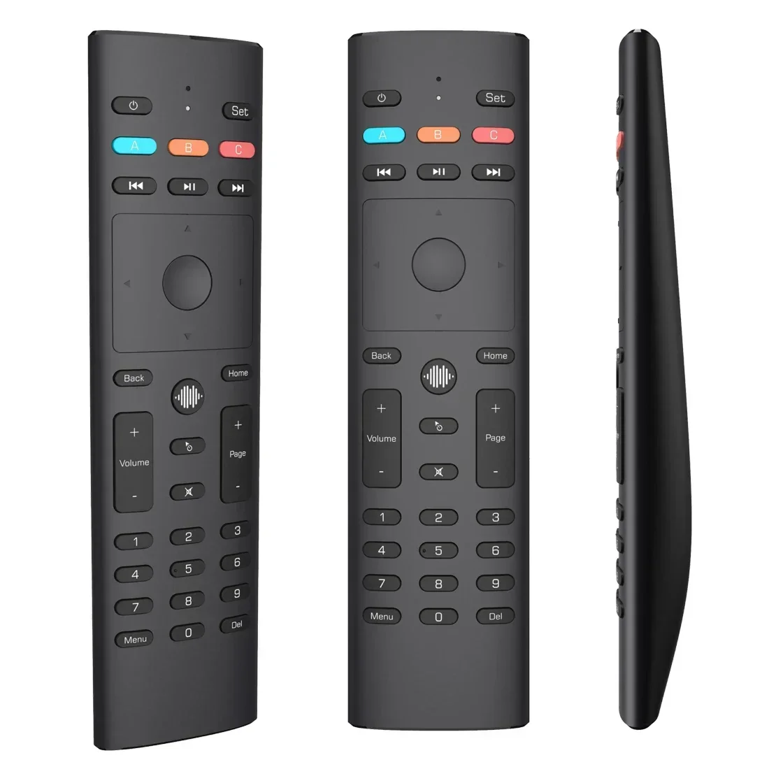 G40S Air Mouse Google Voice Microphone Gyroscope 2.4G Wireless 33 Keys IR Learning G40 Remote Control for Android TV Box